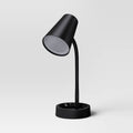 Task Table Lamp Black - Room Essentials
