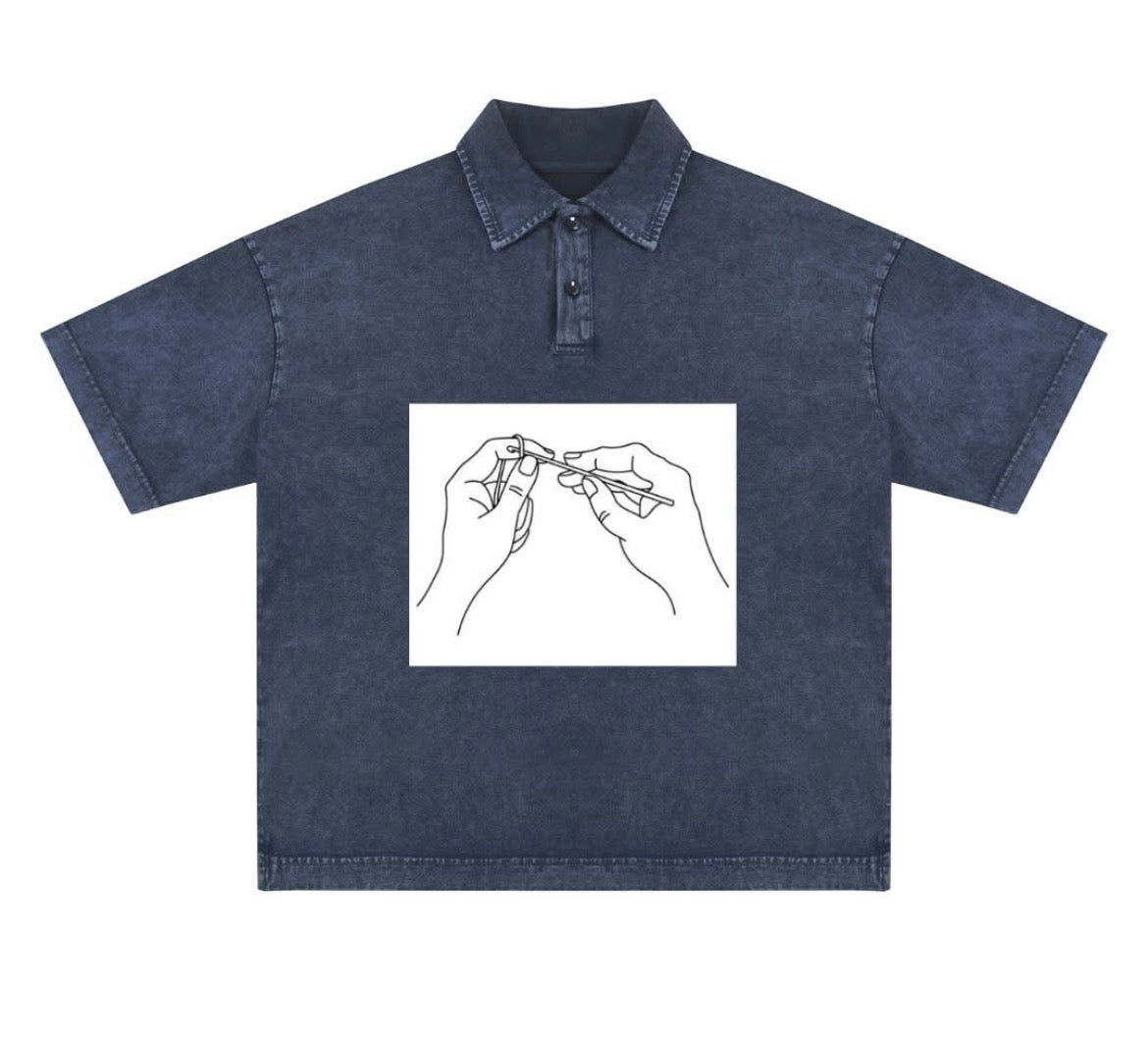 “Riddle” Polo for quiet people